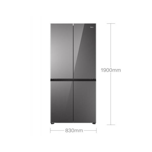 海尔 冰箱 BCD-475WGHTDB9GSU1 475升 超薄零距离自由嵌入式 变频 风冷 一级能效十字对开门  电脑控制 触摸操控 彩晶玻璃面板 商品图1