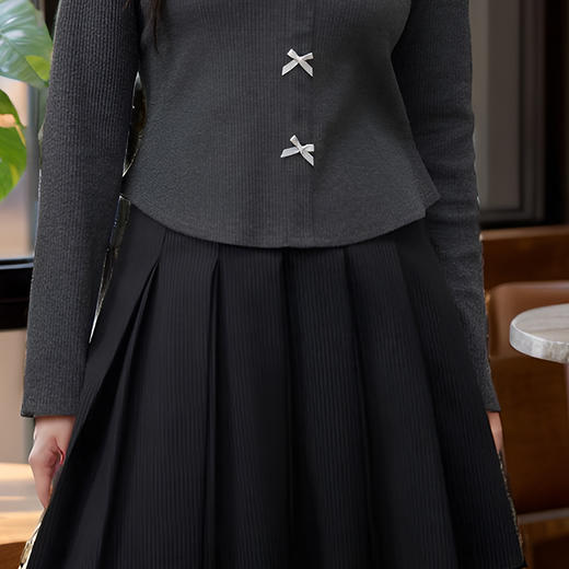 9/10奢姿大码女装2024秋季减龄蕾丝花边拼接T恤胖妹妹时尚方领上衣9943634072 商品图4