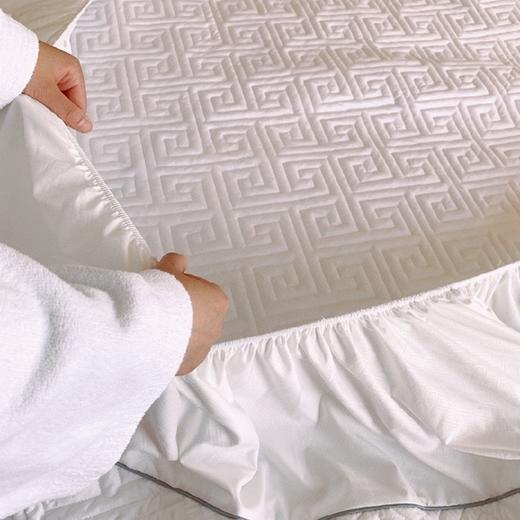 【家居百货】【升级版艾草抗菌夹棉床笠】希尔顿酒店直供同款床笠，大号小号一个价！质量超好，价格超低， 四季通用 ！在家享受酒店感觉 ！ 商品图2