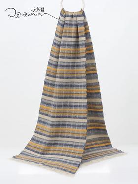 sandriver羊绒牦牛绒散流苏围巾