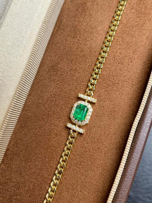 祖母绿手链 0.8克拉 商品图0