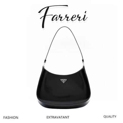 PRDA 中古腋下包cleo，原厂进口皮，莞产独家原厂三角牌！BPLD 商品图0