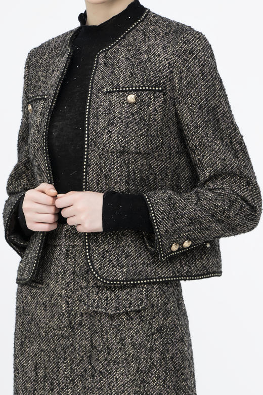 CARA BLUE 小香风上衣 商品图0