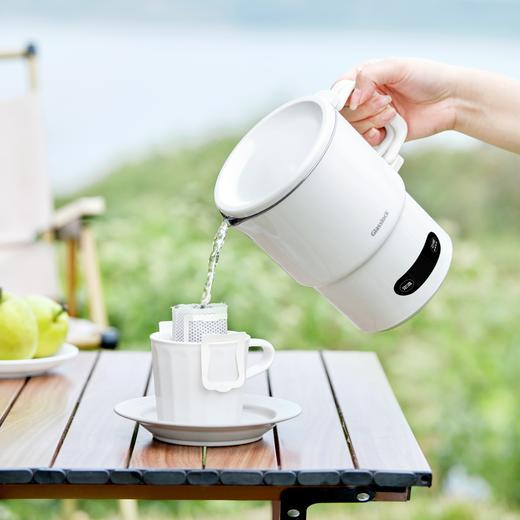 【旅行袋、除垢剂随机送】Glasslock智能恒温折叠烧水壶 | 防漏锁扣设计 快速加热  分体式折叠水壶 安全 防漏  耐用 出游好物 商品图4