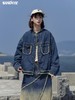 早乙女惠子saotome/STMWT243139/做旧毛边水洗牛仔外套 商品缩略图0