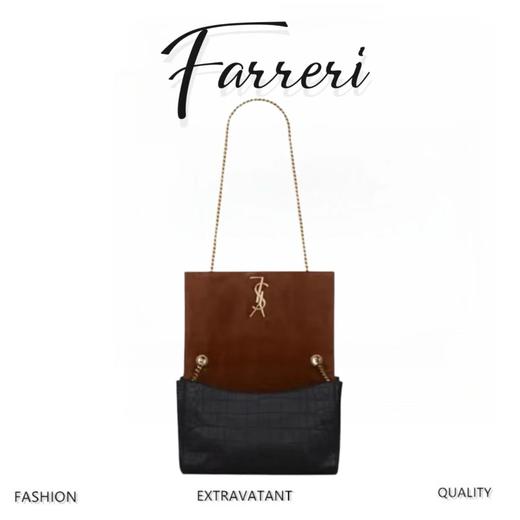 YL  正反两用麂皮&鳄鱼纹，买一个包相当于拥有两个包，巨划算！ 商品图1