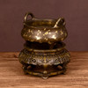 吉祥古法香炉 点金带座冲天耳三足乳炉 商品缩略图5