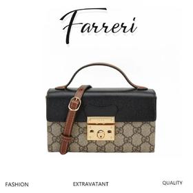 G家系列迷你手袋 手提款 黑色 月光宝盒