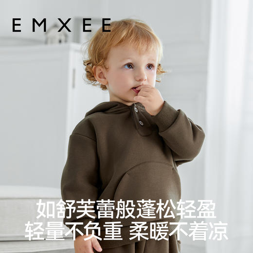 【宝宝服饰】儿童暖氧吧卫衣男女宝宝秋冬季上衣外套 商品图5