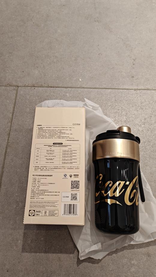水杯可口可乐联名款派派保温杯650ML 商品图6