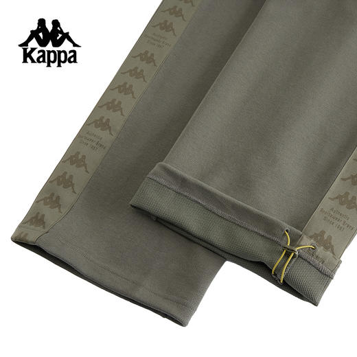 Kappa卡帕背靠背秋季新款复古运动长裤针织休闲裤子宽松直筒裤男K0E72AK61 商品图4