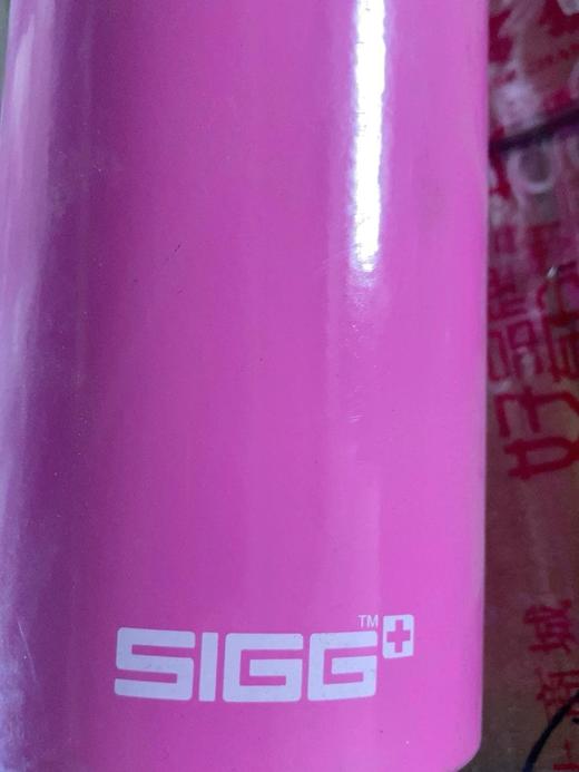 sigg粉红色款动感原版运动水杯不锈钢水杯0.6L原装正品 商品图2