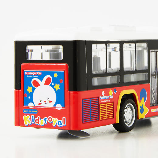 KIDS ROYAL 合金玩具 1:32合金公安车/合金救护车/合金巴士玩具车 商品图5