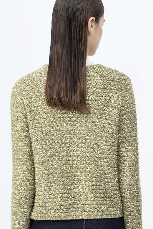 CARA BLUE 气质香风针织开衫 商品图1