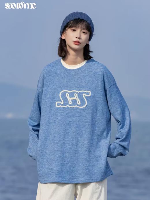 早乙女惠子saotome/STMCX243167/锁链绣logo罩衫T恤 商品图3