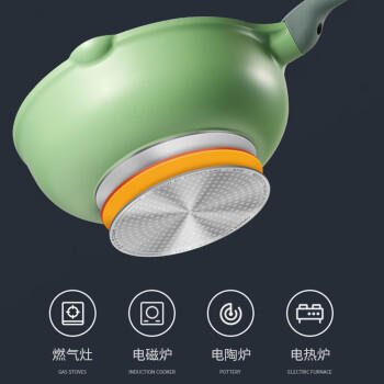 炊大皇炒锅不粘锅易洁女士轻量平底煎炒锅30cm磁炉通用CKNC6430BF /厨具 /烹饪锅具 /炒锅 商品图5