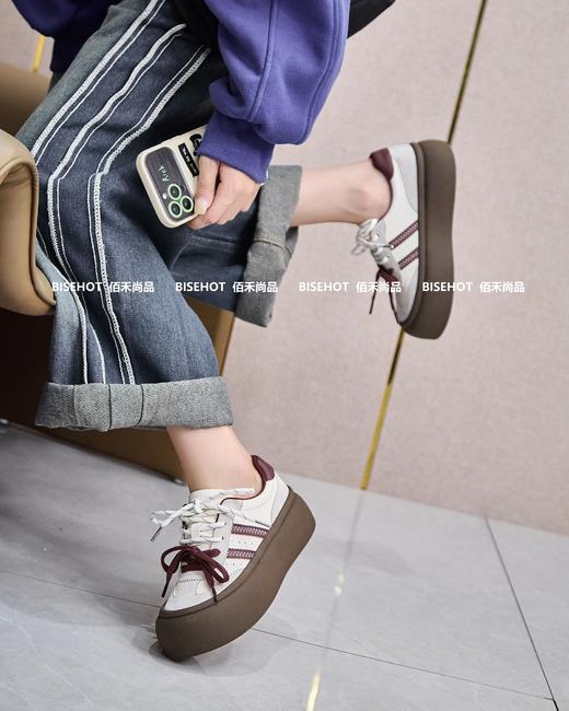 新品厚底拼色百搭舒适休闲鞋762B43554（W） 商品图5