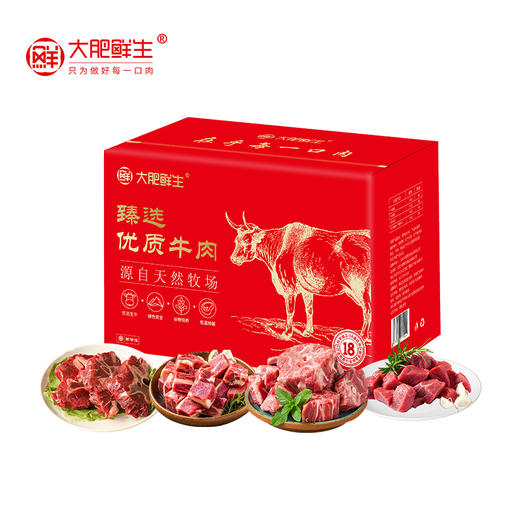 大肥鲜生牛肉礼盒-元气 商品图2