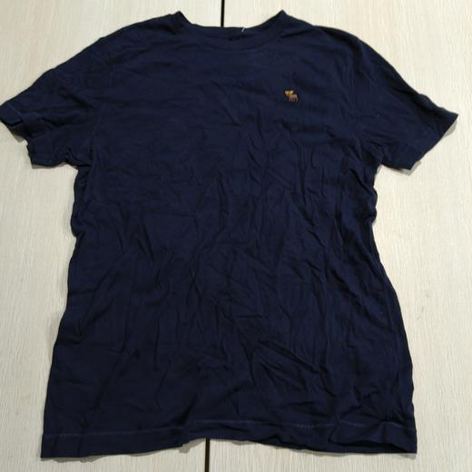 瑕疵Abercrombie Fitch/AF 男士纯棉透气休闲圆领短袖T恤 商品图0