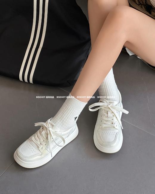 新品平底百搭柔软舒适平底小白鞋813B43525（W） 商品图1