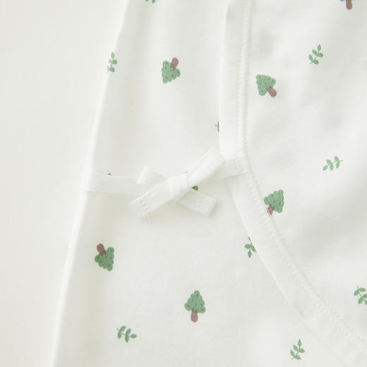 怡比绿绿小树长袖系带哈衣HY24AUN021白绿色调（52#-66#） 商品图7