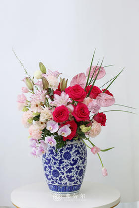 喜乐常安（青花瓷瓶非图片款，详情咨询客服）