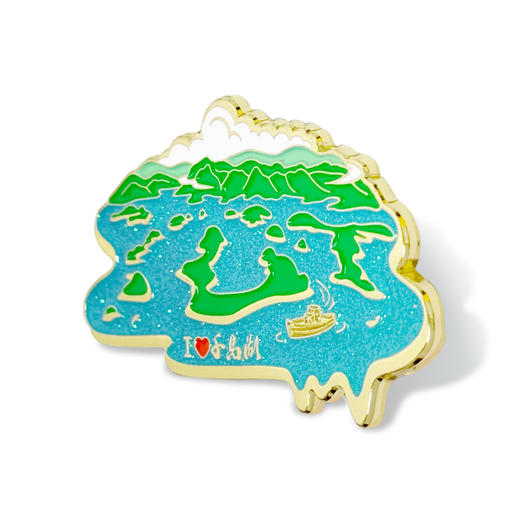 千岛湖磁贴年年有余湖光鱼影组合冰箱贴 商品图1