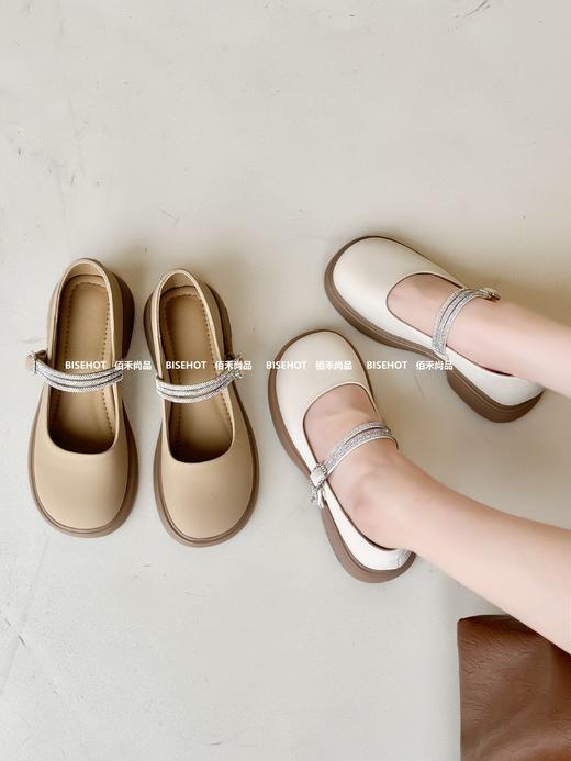 新品女士玛丽珍带钻软底舒适单鞋919B43500（W） 商品图8