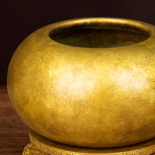 吉祥古法香炉 带座钵盂炉 商品图2