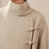 【暖冬内购】两三事庭下玉立2024冬季新款复古盘扣立领羊毛呢外套女呢大衣 商品缩略图2