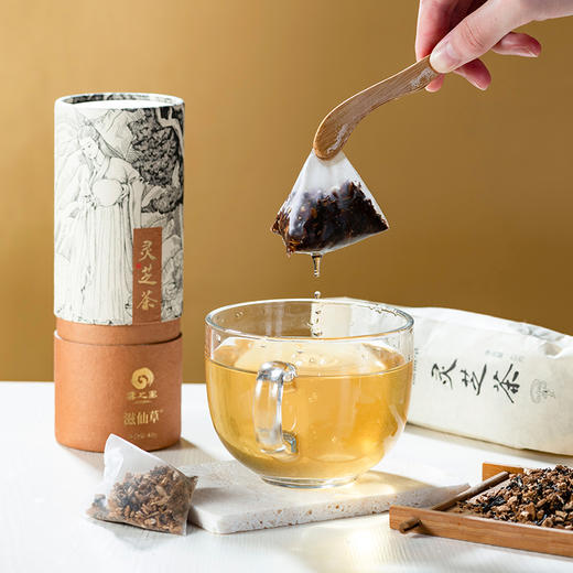 【198元4桶】滋仙草灵芝茶办公室家庭泡茶 商品图1