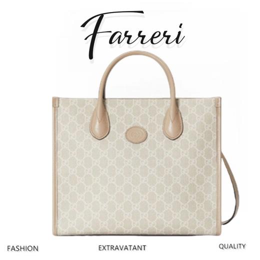 G家家   系列 小号托特包 燕麦色 商品图0