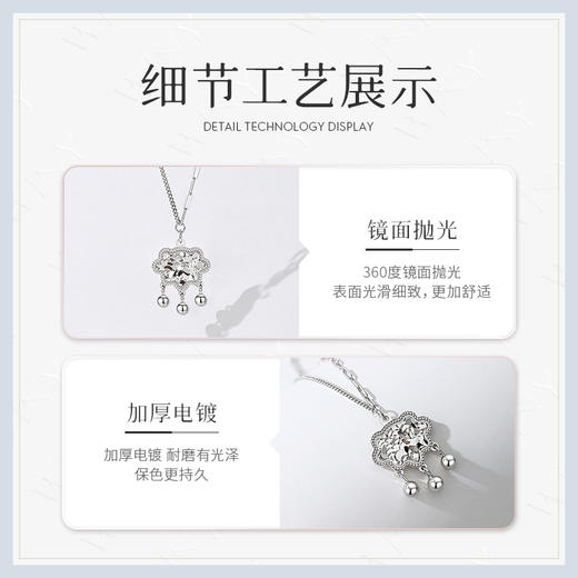 Winy925纯银因爱闪耀耳扣送女友闺蜜节日生日礼物 商品图4