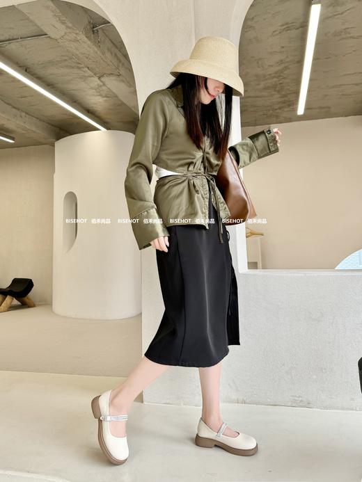 新品女士玛丽珍带钻软底舒适单鞋919B43500（W） 商品图5