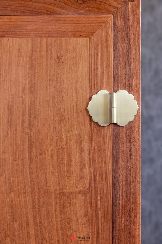 红桥红  家具严选  缅甸花梨（大果紫檀）【197 冰裂纹 方角柜】 商品图9