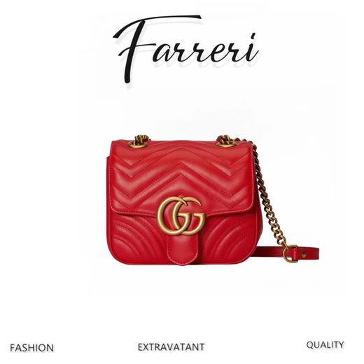 G家GG家 方胖子 迷你 大红色 商品图0