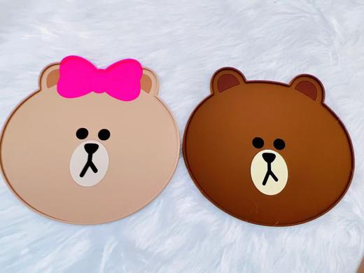 line friends 汽车防滑垫   熊美 商品图4