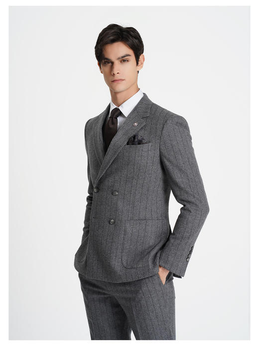 callisto灰色绵羊毛西服 商品图3