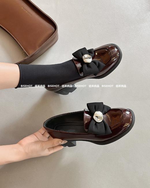 新品女士粗跟增高显瘦百搭乐福鞋547B43521（W） 商品图7