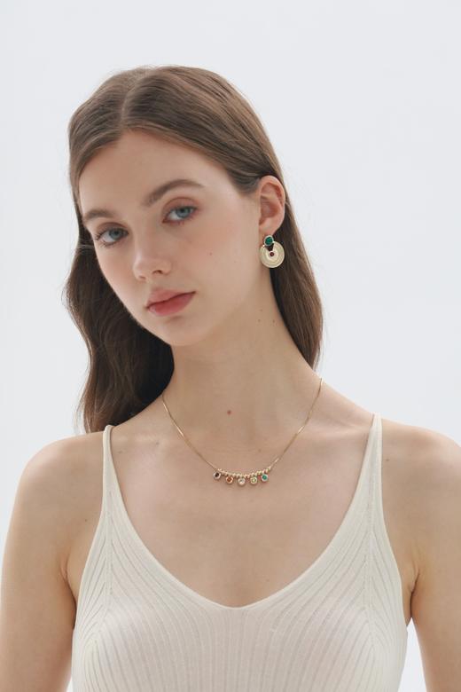 SOL DE VERANO 玛瑙耳环 商品图5