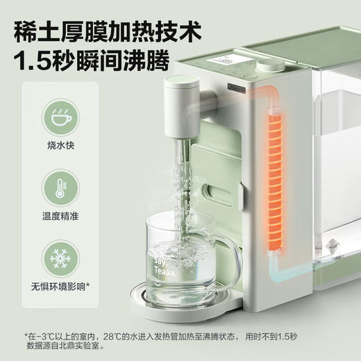 北鼎多功能即热式饮品机SC121浅杉绿 +  北鼎速烤面包机 D712  浅杉绿 【HSZQ20.0】 商品图2