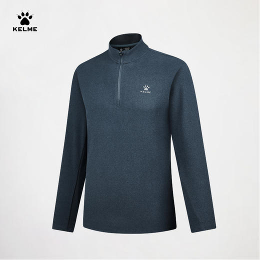 卡尔美KELME旷野之幕系列新款男士半开襟长袖T恤 商品图2