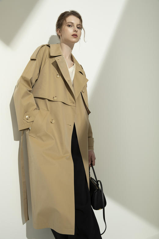 CARA BLUE 经典风衣 商品图0