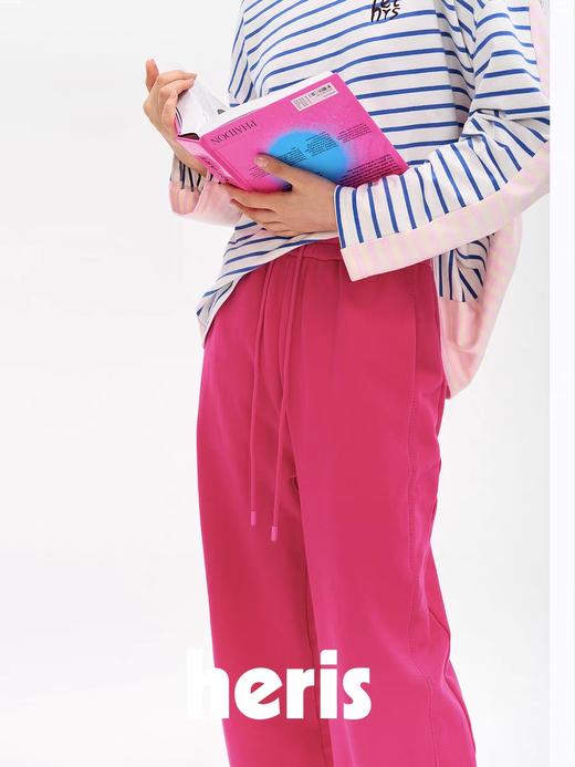 heris/H33113R/时髦百搭卫裤新疆棉细节宽松运动裤 商品图0