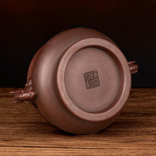 吉祥古法香炉 带座象首耳彛炉 商品图3
