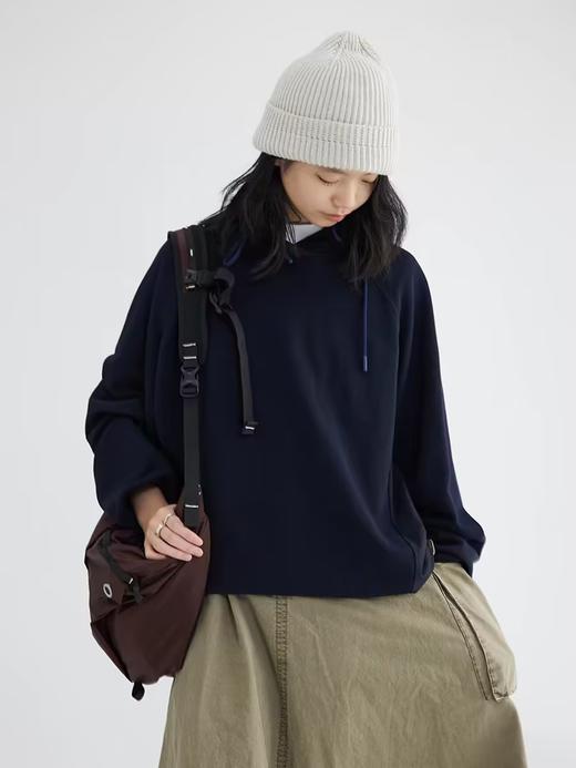 步履不停/3C15040C/针梭织拼接连帽卫 商品图3