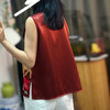 KDS-2536盘扣上衣醋酸马甲高端女装秋季新款中国风中式复古无袖背心马夹 商品缩略图4