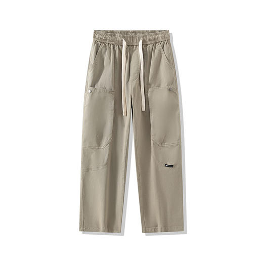 【新款DYF】大依优型大码直筒休闲裤工装裤阔腿加肥加大男装舒适胖子肥佬百搭运动裤长裤 商品图0