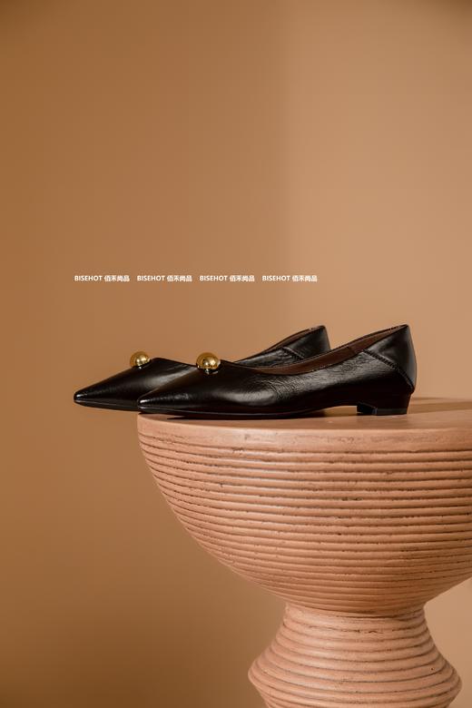 新品牛皮百搭舒适小金豆时装单鞋825B43505（W） 商品图5