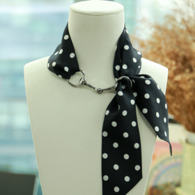 积分兑换【甄珠贝】双面斜纹100%桑蚕丝小飘带